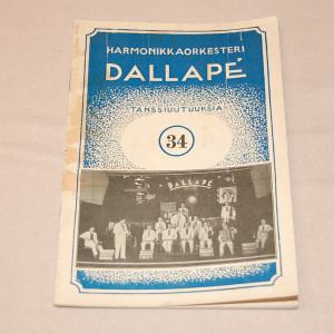 Harmonikkaorkesteri Dallapé Tanssiuutuuksia 34